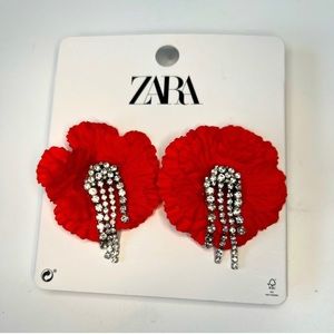 Zara Floral/Party/Holiday Earrings